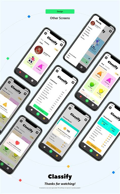 Classify— Mobile Ui Ux Concept App On Behance