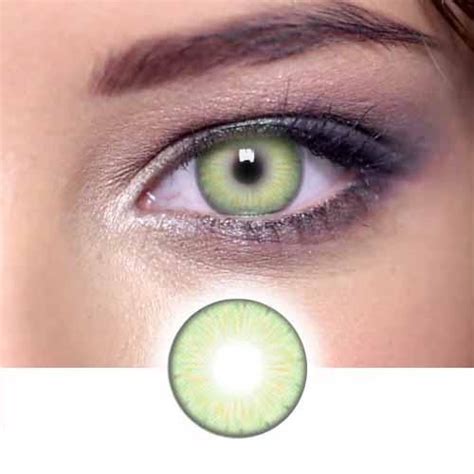 Urban Layer Orlando Emerald Green Contacts Lenses Korean Eye Makeup