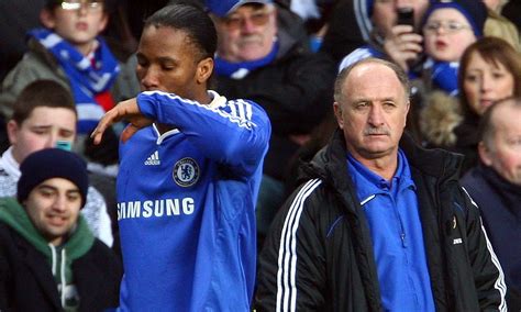 luiz felipe scolari wanted to swap didier drogba for adriano at chelsea daily mail online