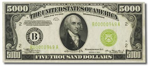James Madison 5000 Bill
