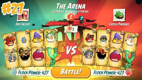 Angry Birds 2 The Arena 7 Levels Gameplay Walkthrough Part 27 Youtube