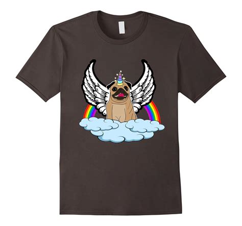 Pug Unicorn T Shirt Cute Pugicorn Tee T Shirt Managatee