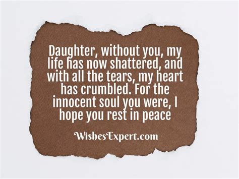 25 Loss Of A Daughter Quotes And Sympathy Messages