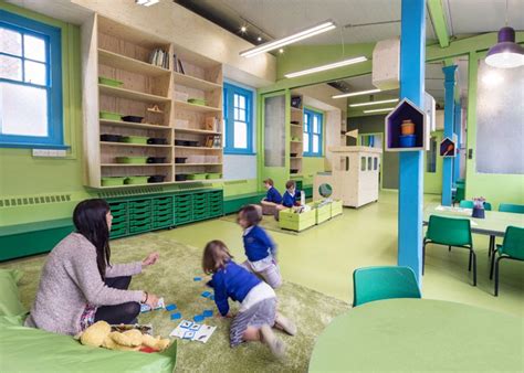 Aberrant Architecture Adds Playful Furnishings And Colours To School