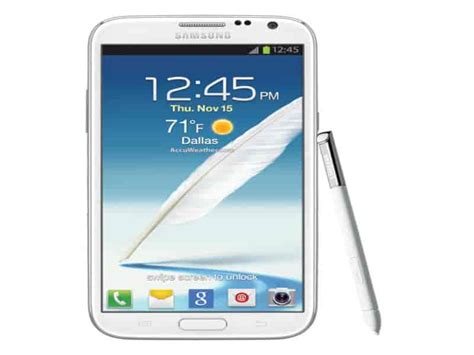 Galaxy Note Ii Atandt Phones Sgh I317zwaatt Samsung Us