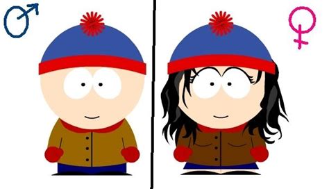 South Parks Stan Gender Switch South Park Character Fictional
