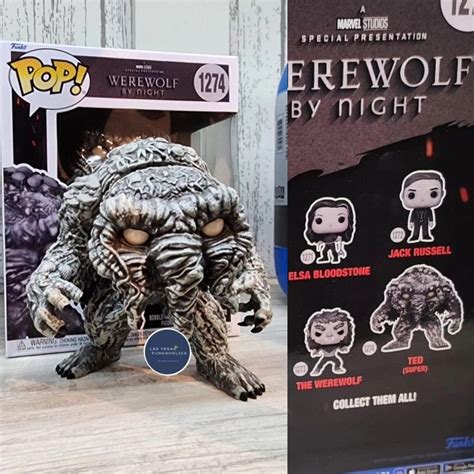 First Look At Werewolf By Night Funko Pops Including Man Thing The
