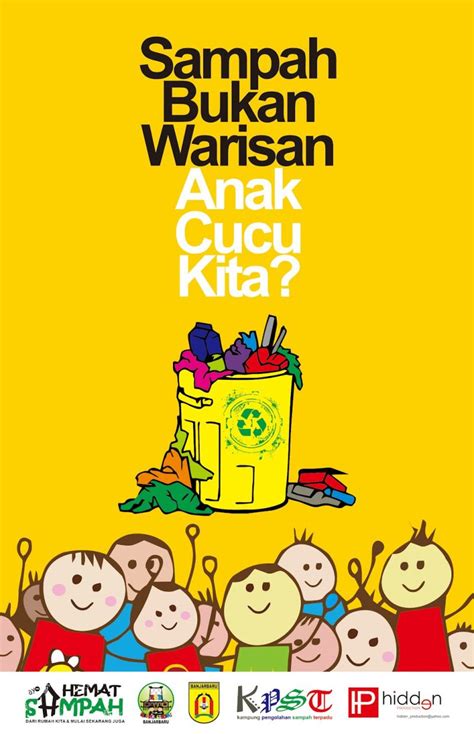 Yuks jadi bagian dari gotong royong borong!!! 50 Contoh Poster dan Slogan Bertema Lingkungan [Menarik ...
