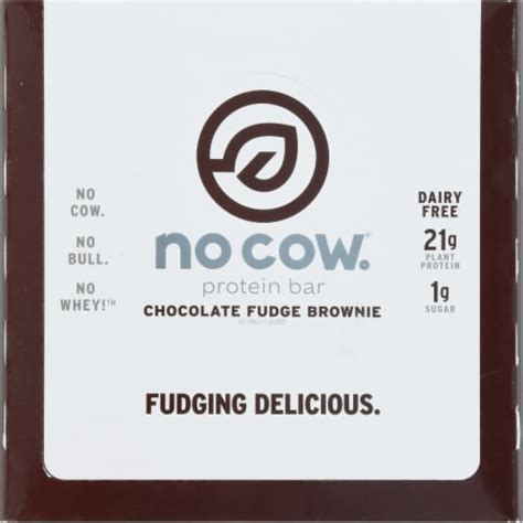 No Cow Chocolate Fudge Brownie Protein Bars Ct Smiths Food And Drug