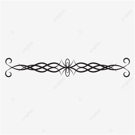 Hand Drawn Divider Vector Png Images Hand Drawn Divider Frame Hand