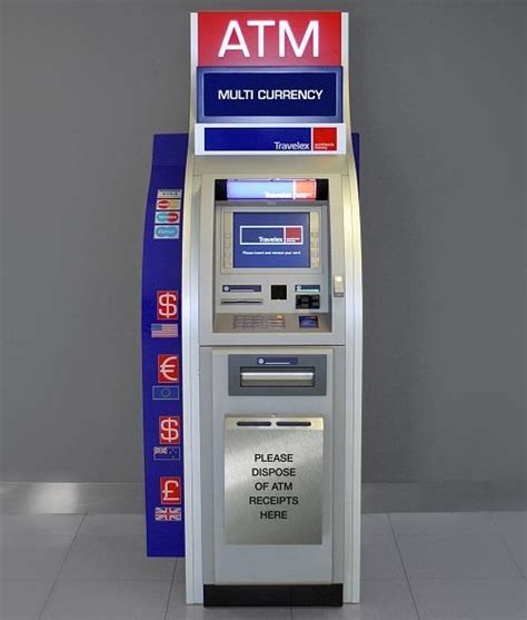 Travelex Atm Currency Exchange Brisbane Airport Atm 7060 Level 3
