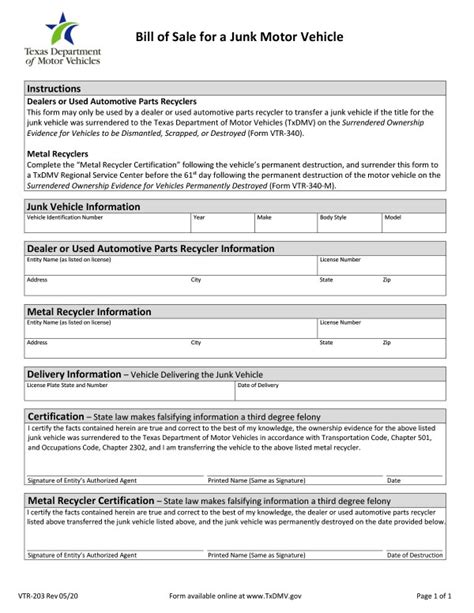 Texas Car Title Transfer Form Form Vtr 346 Download Fillable Pdf Or