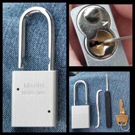 American Lock 1100 Series Not My Favorite Lock To Practice Picking