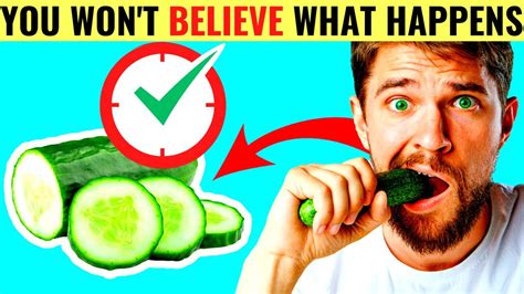 Surprising Benefits Of Eating Cucumbers Every Day Youtube