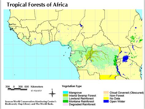 Rainforest In Africa Map Interactive Map Sexiz Pix