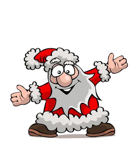 Funny Santa Stock Illustration Illustration Of Crazy 22337503