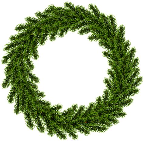 To view the full png size resolution click on any of the below image christmas garland png free download resolution: Pine Wreath Clip Art Image | Gallery Yopriceville - High ...
