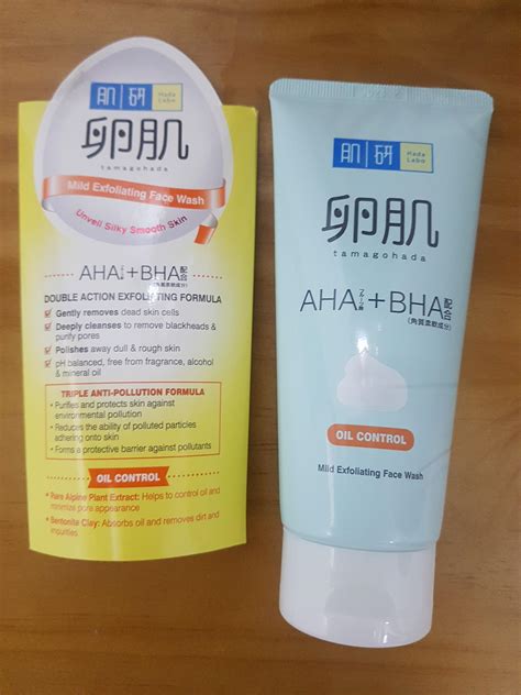 Aha+bha mild exfoliating face wash 130g. Hada labo aha bha face wash, Health & Beauty, Face & Skin ...