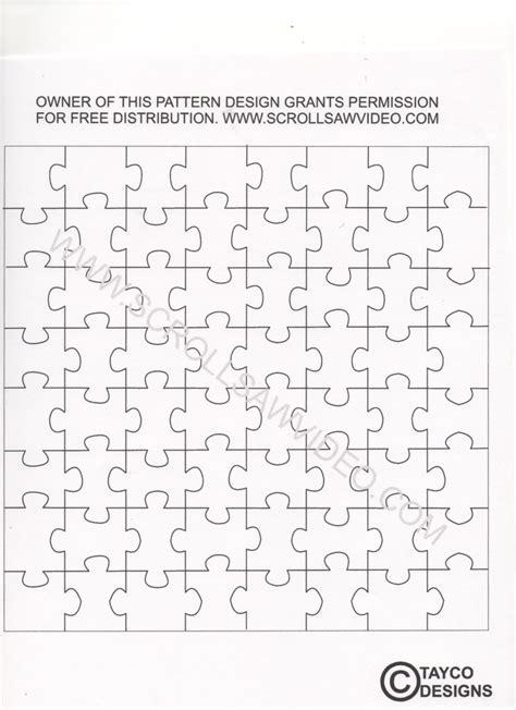 Scroll Saw Jigsaw Puzzle Patterns Plans Diy Free Download