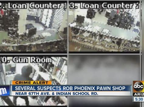 Group Robs Pawn Store Steals Jewelry And Guns