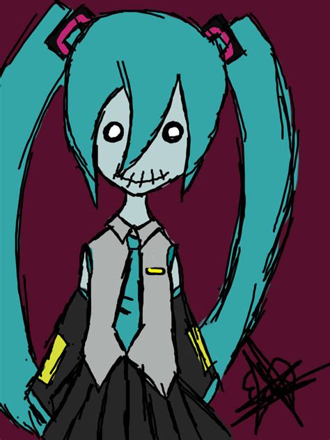 Hatsune Miku Zombie By Eduadventurer On Deviantart