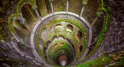 Quinta Da Regaleira The Palace With Tunnels And Underground Towers By