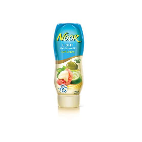 Buy Noor Mayonnaise Light Squeeze 295ml Online Lulu Hypermarket Uae