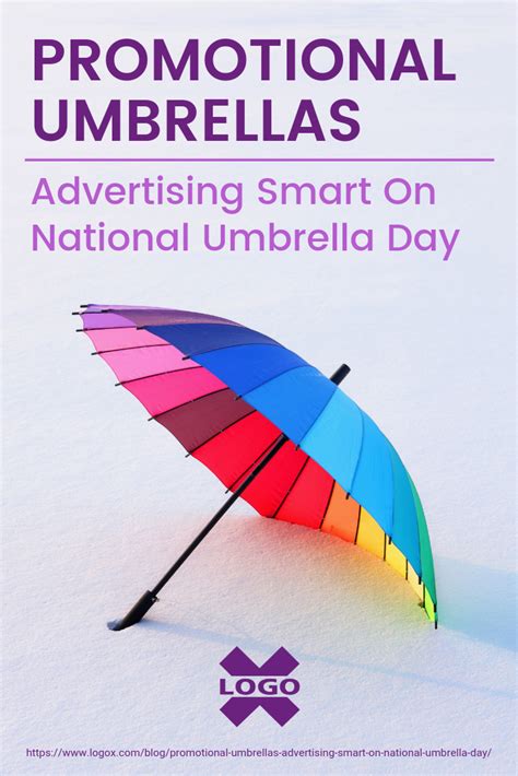 Promotional Umbrellas Advertising Smart On National Umbrella Day February 10 Is National
