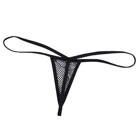 sexy thong g string women s mesh bikini knicker underwear panties brief lingerie ebay