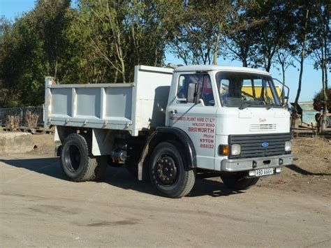 1980 Ford D Series Tipper Old Lorries Old Trucks Ford