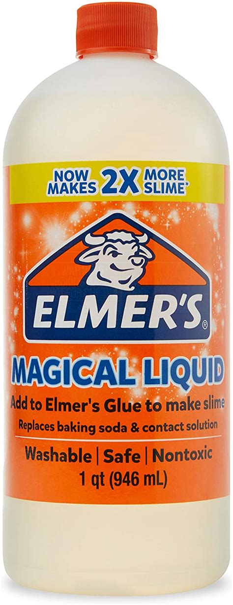 Buy Elmers Glue Magical Liquid Activator Solution 1 Quart Slime