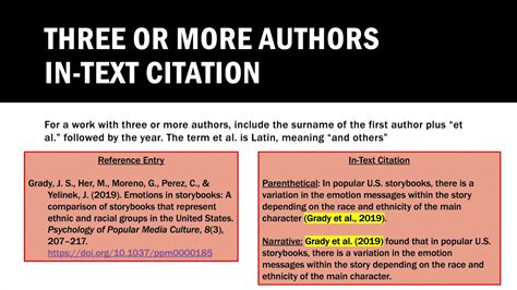 How To Do In Text Citation Apa 7th Edition Multiple Authors Tutorial Pics