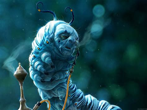Alice In Wonderland Fantasy Art Caterpillars Crea Alan Rickman Alice