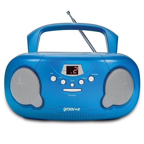 Boomboxes Pink Groov E Boombox Portable Cd Player With Radio