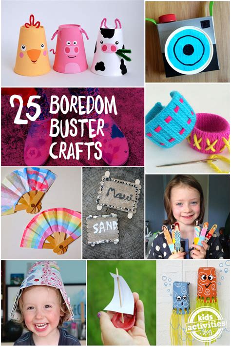 Toddleractivities “mom Im Bored” 25 Summer Boredom Buster Crafts