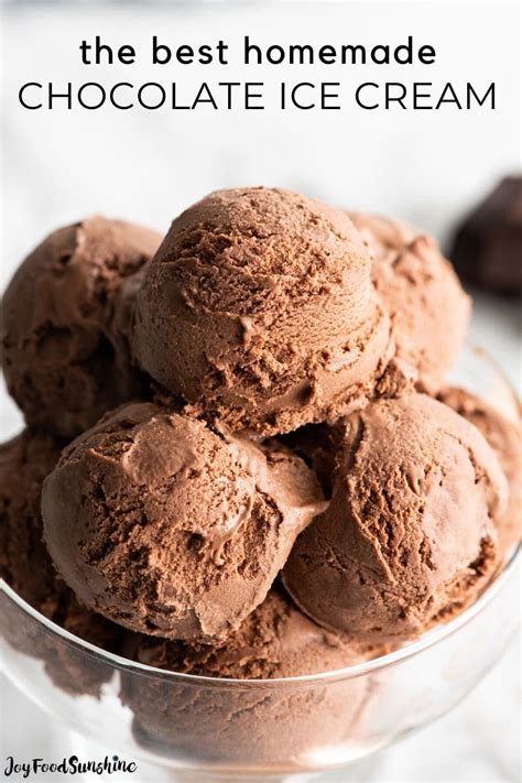 Rich Ultra Creamy And Chocolatey This Is The Best Homemade Chocolate Ice Cream Recipe Ever