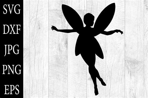 Fairy Silhouettes Fairies Svg Graphic By Aleksa Popovic · Creative Fabrica