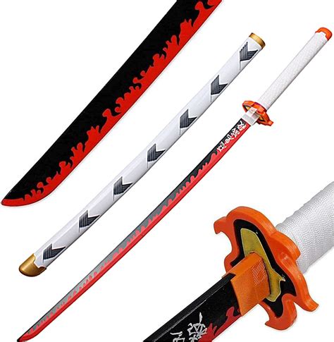 Demon Slayer Sword Rengoku Katana Prop Samurai Sword Toy For Boys Toy