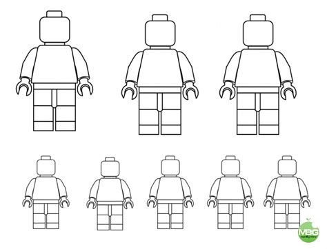 10 Best Images Of Printable Cutouts People Printable Paper Lego