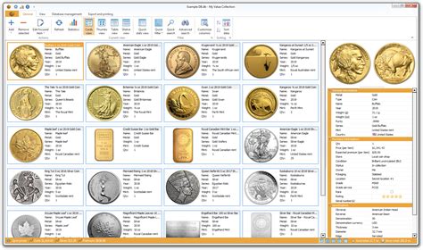 My Value Collection Coin Bullion Collection Cataloging Software