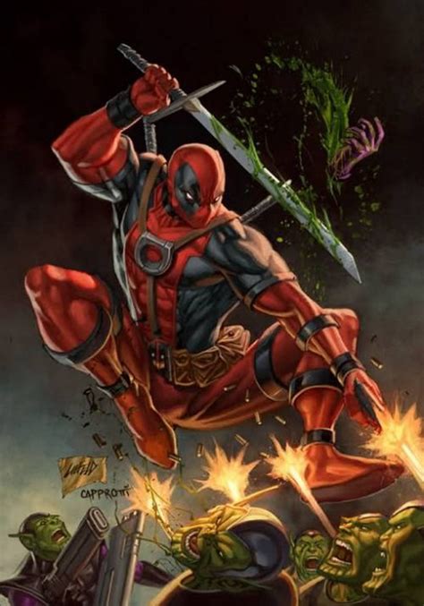 35 Cool Deadpool Character Illustrations