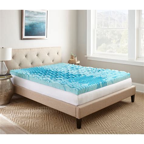 Cooling mattress toppers can be made of latex, wool, gel memory foam, or other materials that draw heat away from the sleeper. Broyhill GelLux Memory Foam Cooling Mattress Topper ...