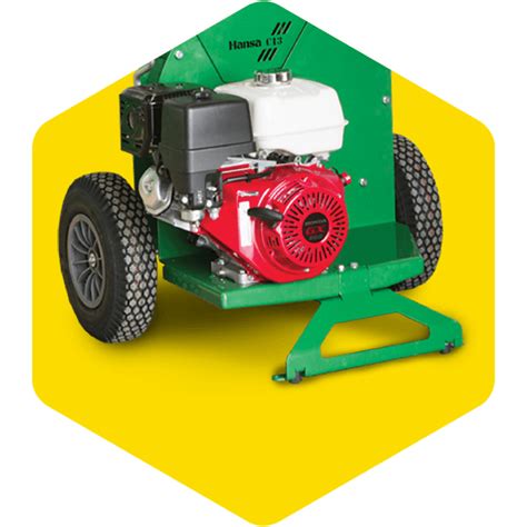 The hansa c4 is ideal for the suburban back yard. C13 Chipper | Hansa Products