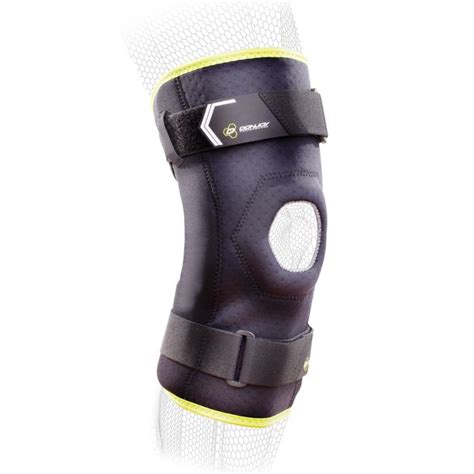 Donjoy Advantage Bionic Double Hinged Knee Wrap Brace For Sprains Strains Neoprene Lxl