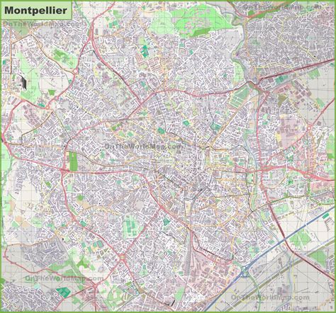 Le privé attire aussi les élèves des quartiers prioritaires. Carte de Montpellier - Découvrir la ville de Montpelleir ...