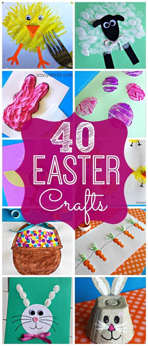 Easy And Fun Easter Crafts For Kids Easter Arts And Crafts Easter