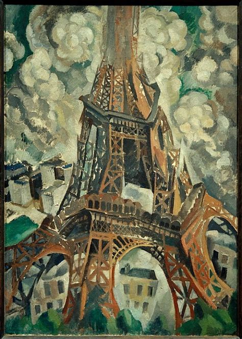 Eiffel Tower By Robert Delaunay Buy Fine Art Print