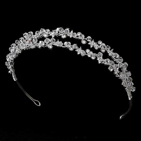 gorgeous double swarovski crystal bridal headband crystal bridal headband crystal headband