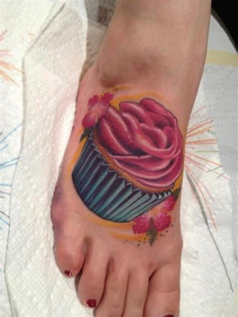 Alexis Kovacs Inked Magazine Cupcake Tattoos Food Tattoos Foot