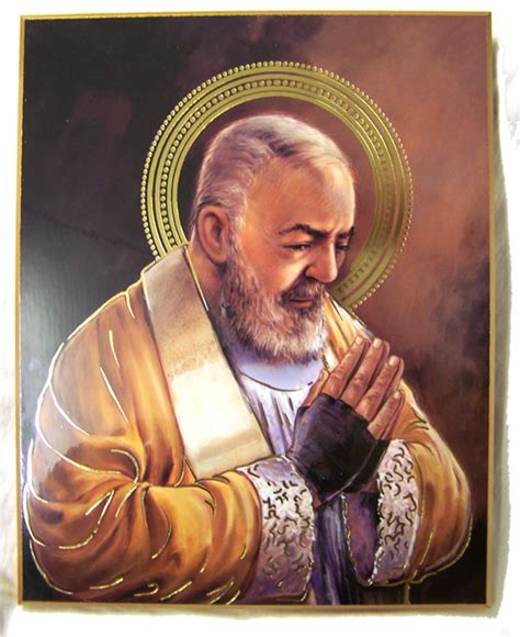 Saint Padre Pio Wall Plaques, Catholic Pictures, Plaques and Free Rosaries